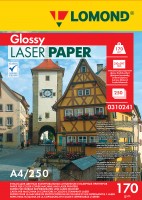 Lomond CLC Glossy - глянцевая бумага - 170 г/м, A3, 250 листов для лазерной печати 0310231